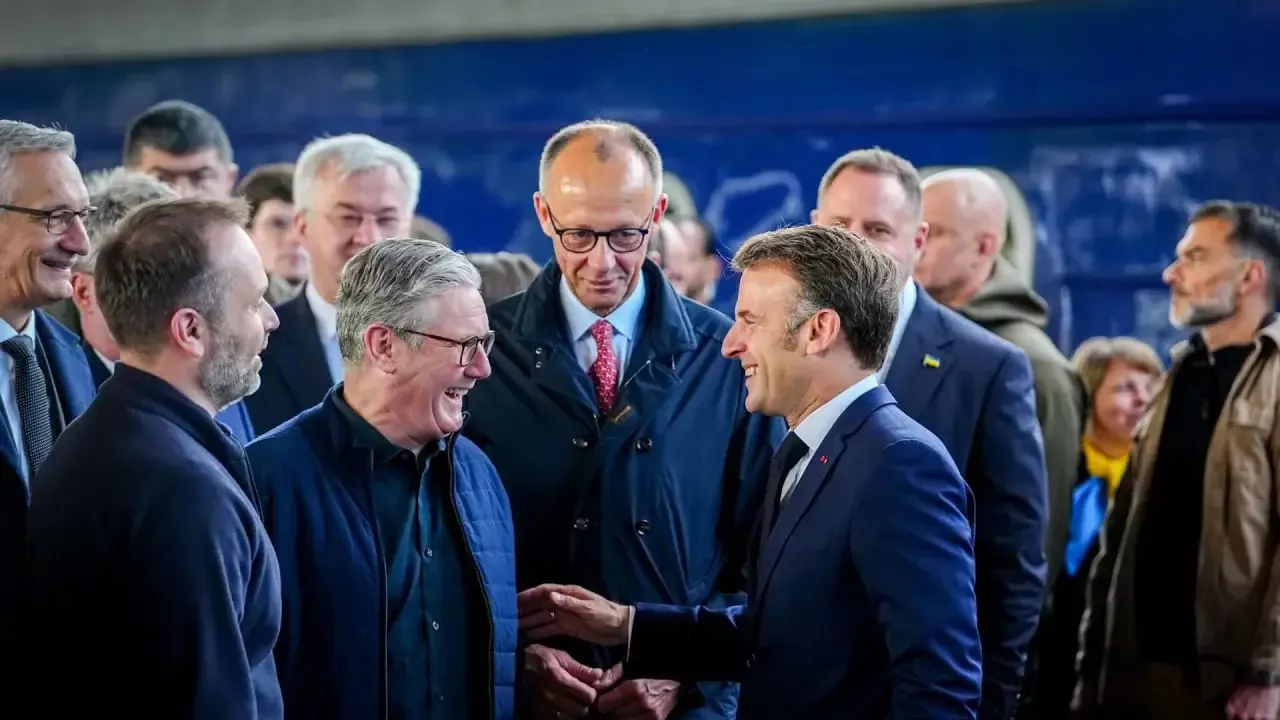 Four European state leaders made a historic visit to Kyiv
