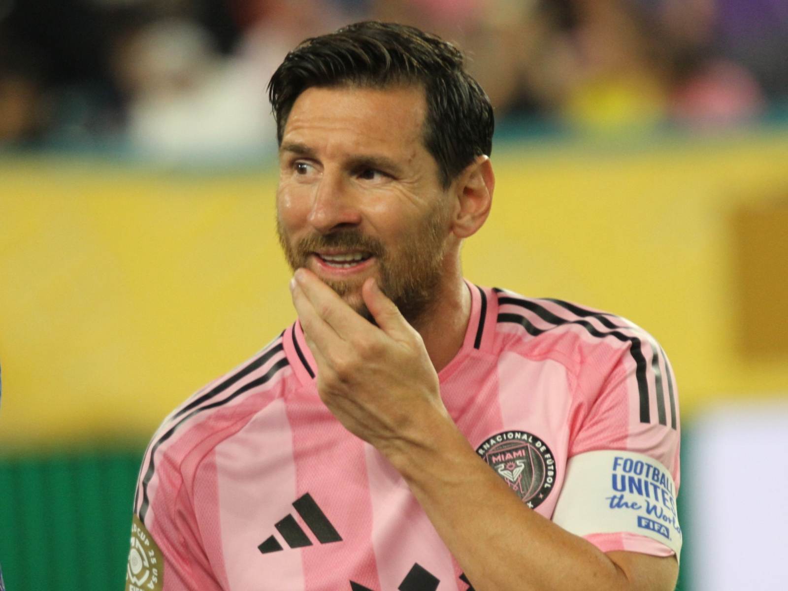 Messi lost against his former team