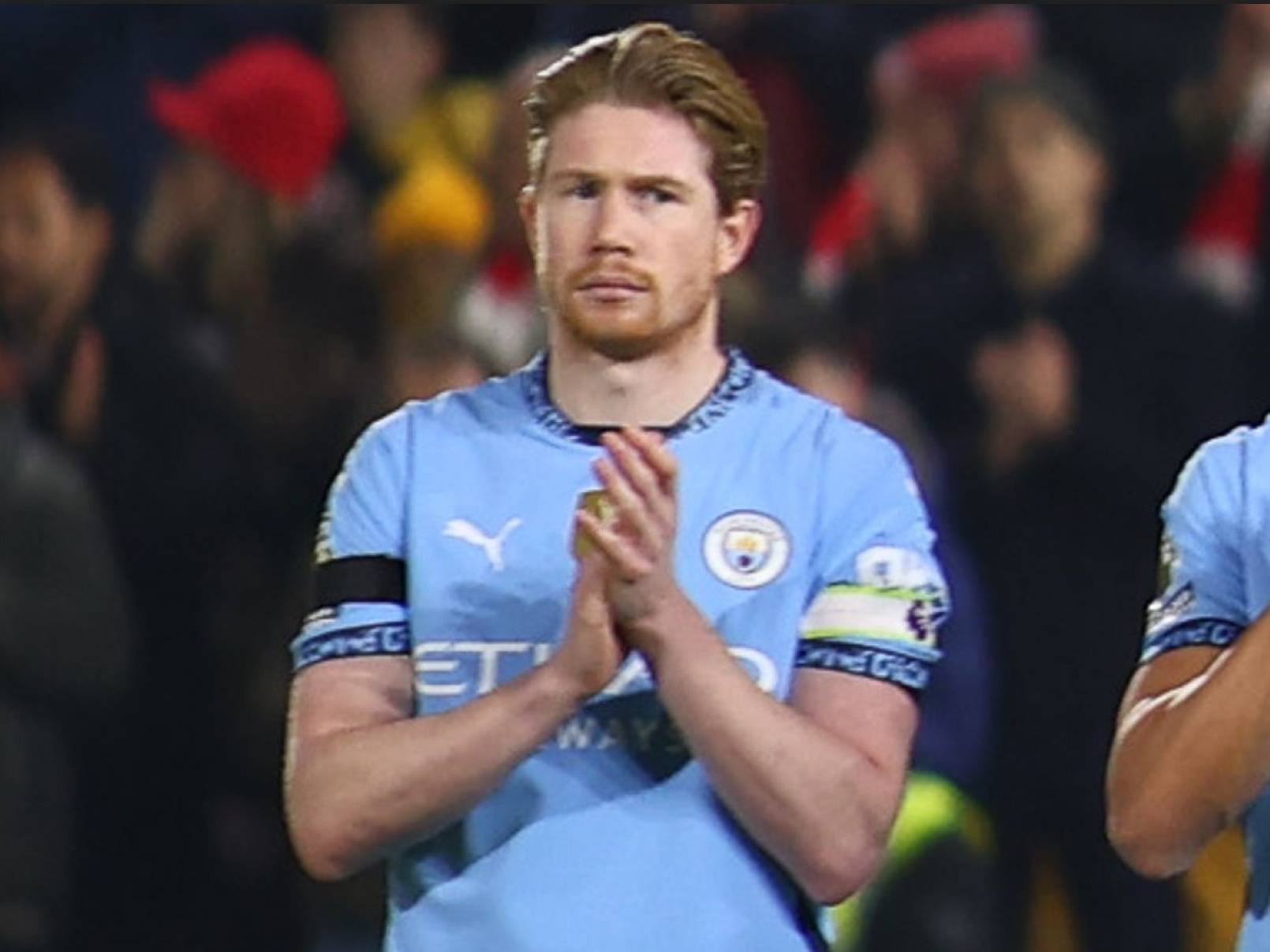 De Bruyne is arriving from Africa with youth teams