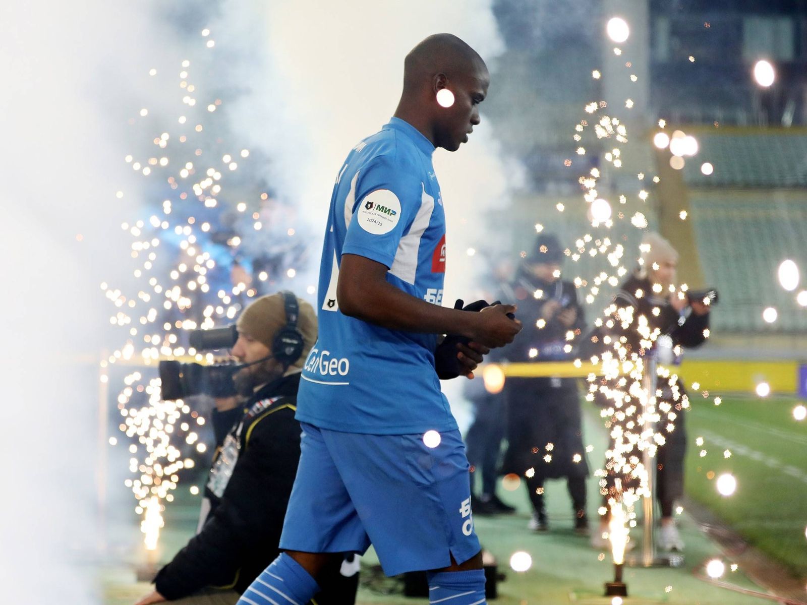 Kasintura plays as a midfielder for the 'Ahmat' team