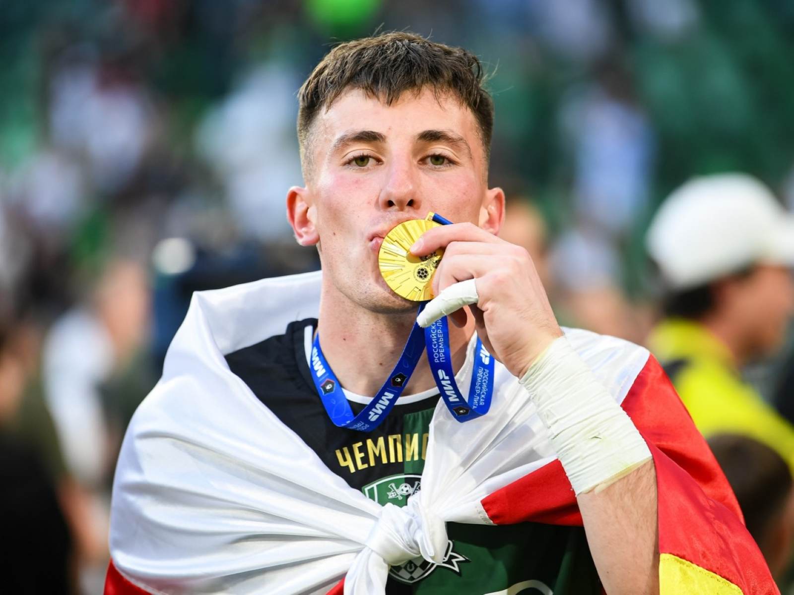 Stanislav Agkatsev was recognized as the best goalkeeper of the Krasnodar team
