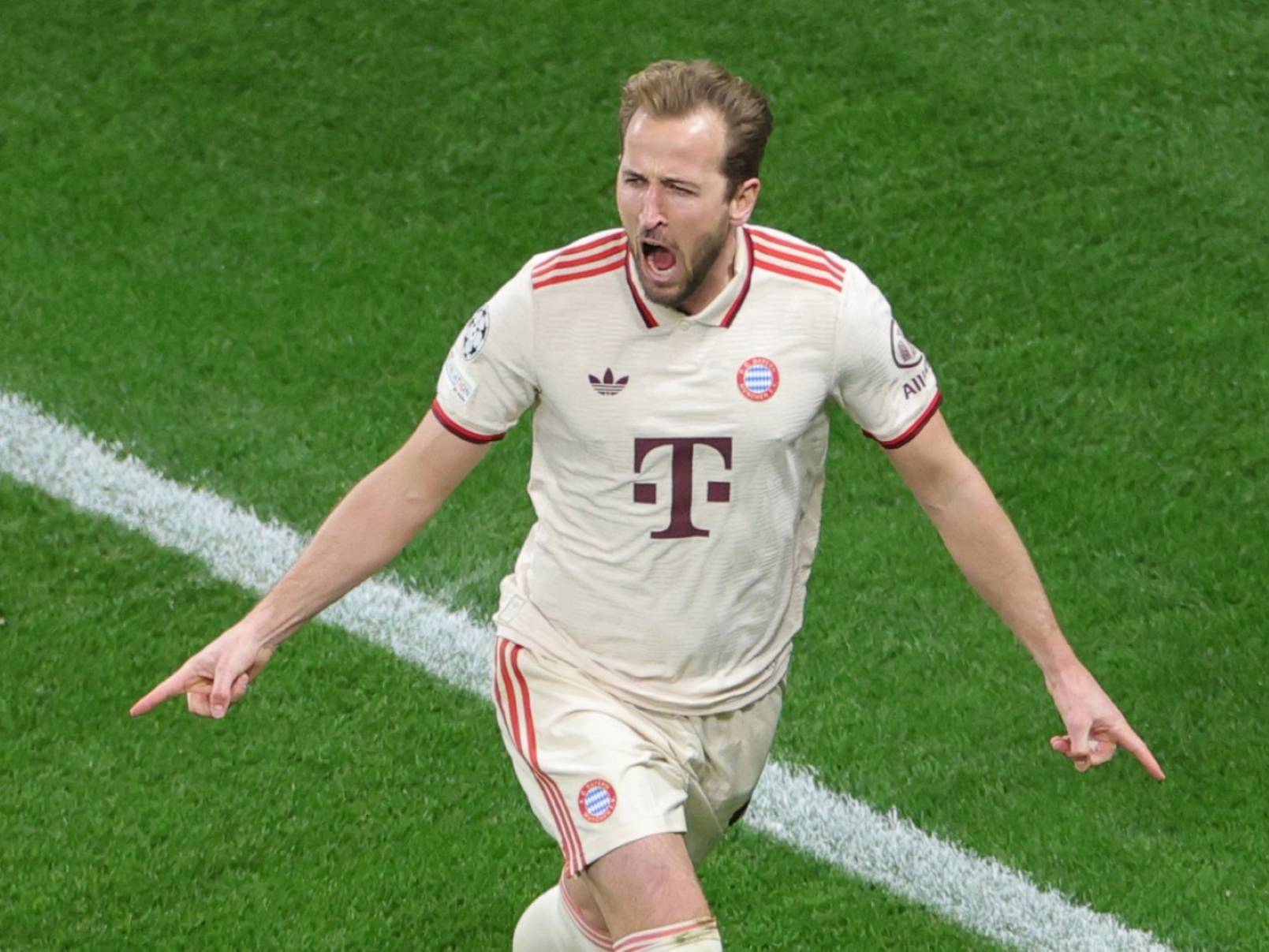 Kane scored his 40th goal for Bayern