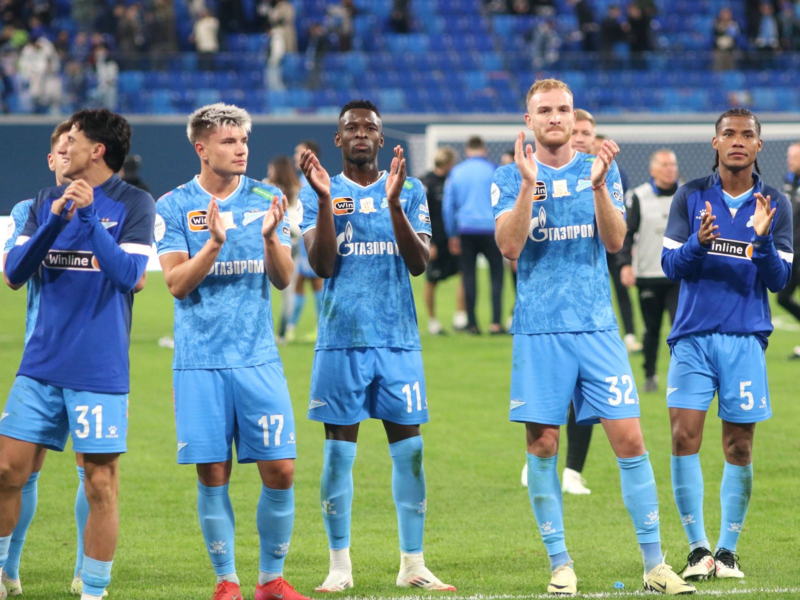 Зенит победил Красную Звезду со счетом 3:0