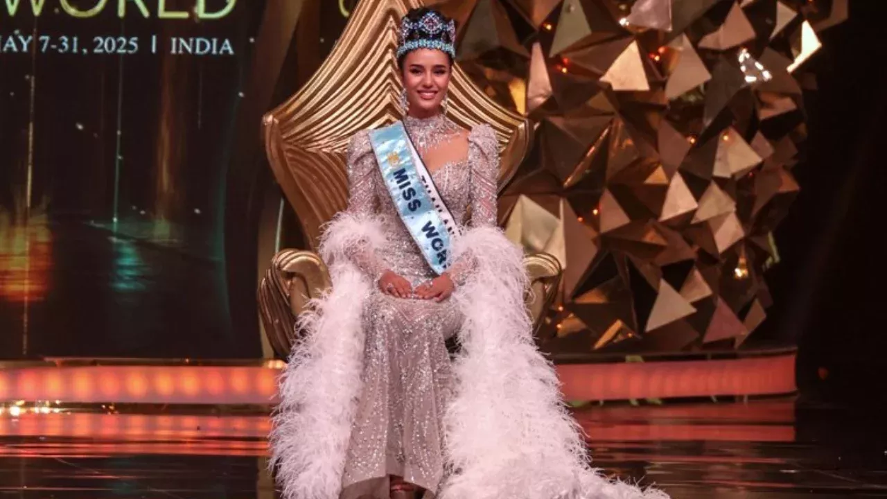“Miss World – 2025” winner is a beauty from Thailand
