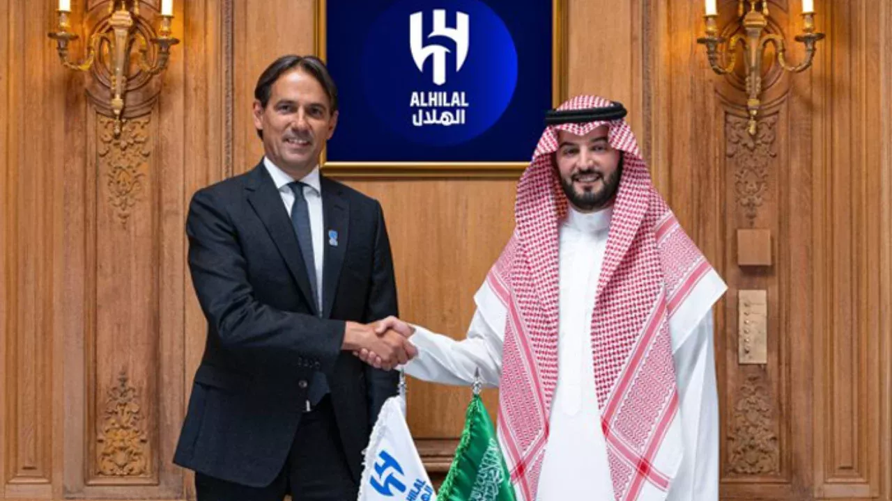 Simone Inzaghi agreed to manage 'Al Hilal' for 25 million euros