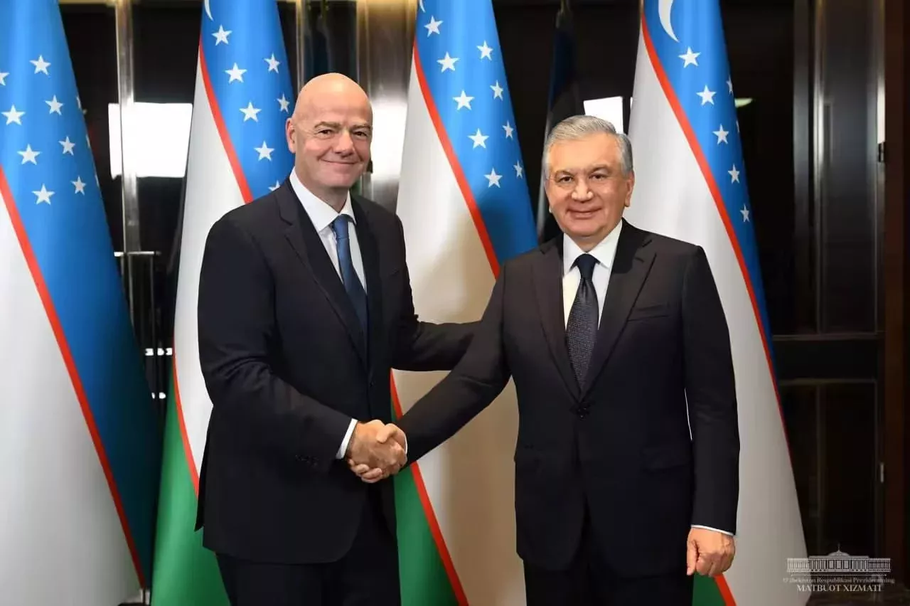 Historical victory: FIFA President congratulated Shavkat Mirziyoyev sincerely