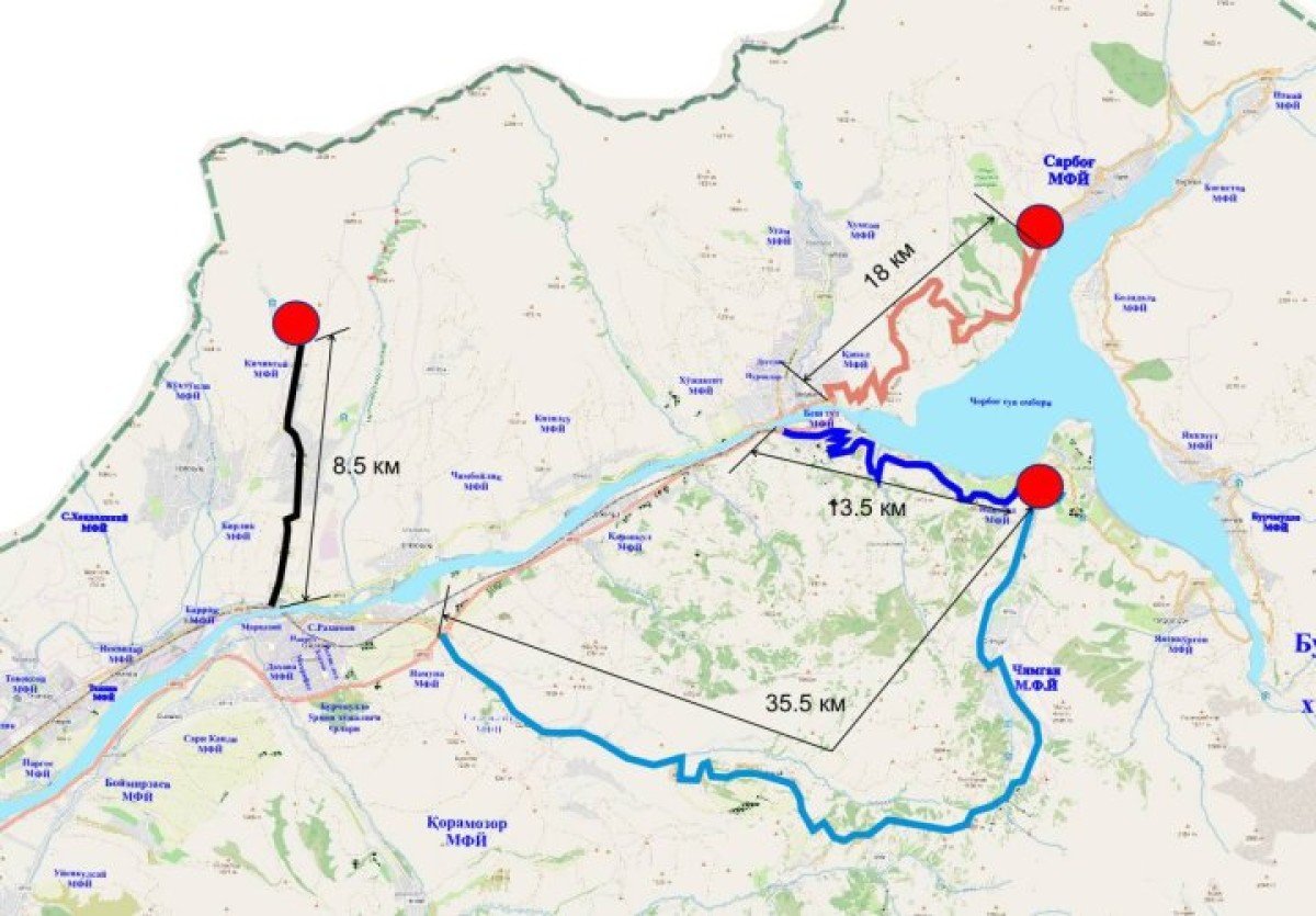 Traffic restrictions for trucks have been introduced in Bostanliq