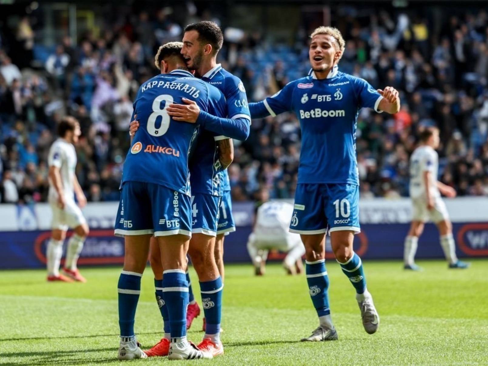 Stepanov scored his debut goal for "Dinamo"