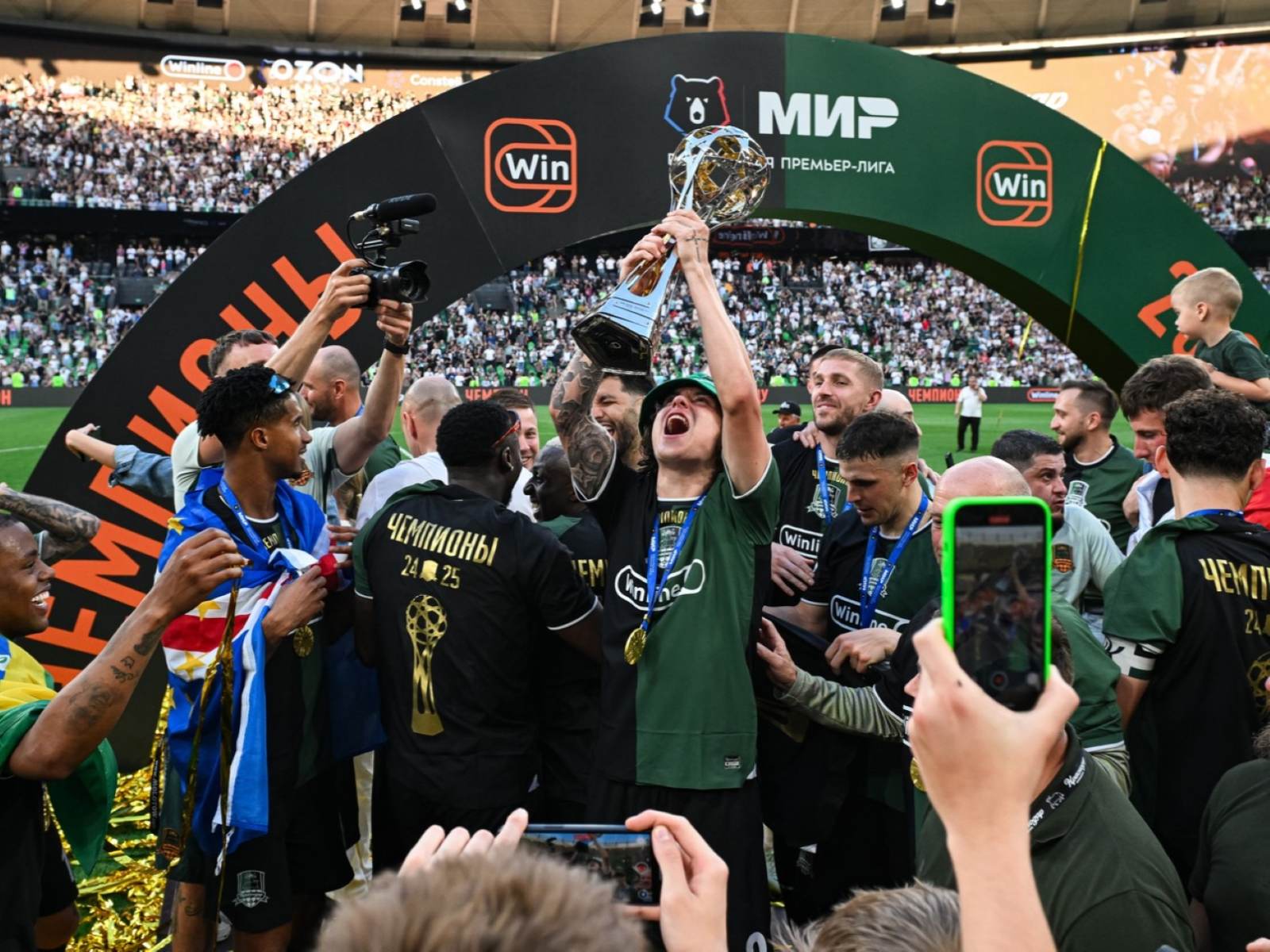 According to Chinkvini, it is harder for Krasnodar to win the championship