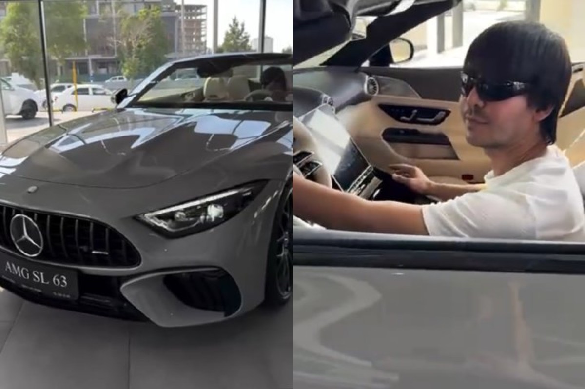 Hamdam Sobirov Mercedes-AMG SL 63 sotib oldi