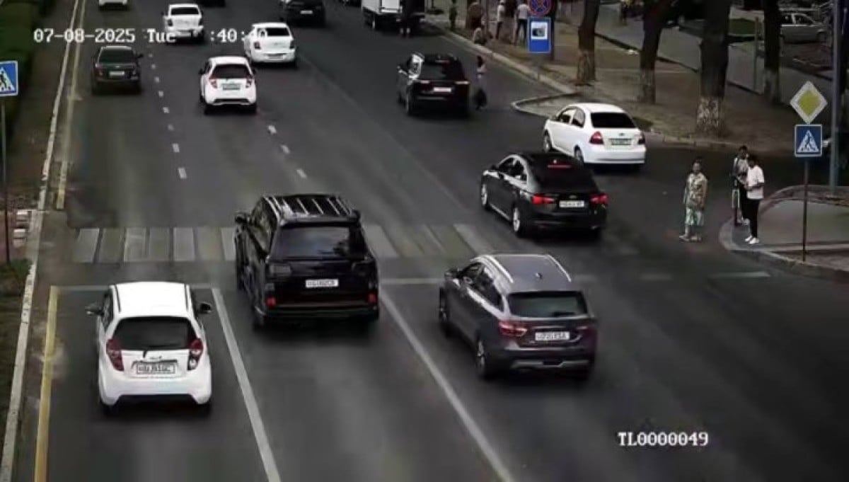 A new pedestrian control system has been launched in Tashkent