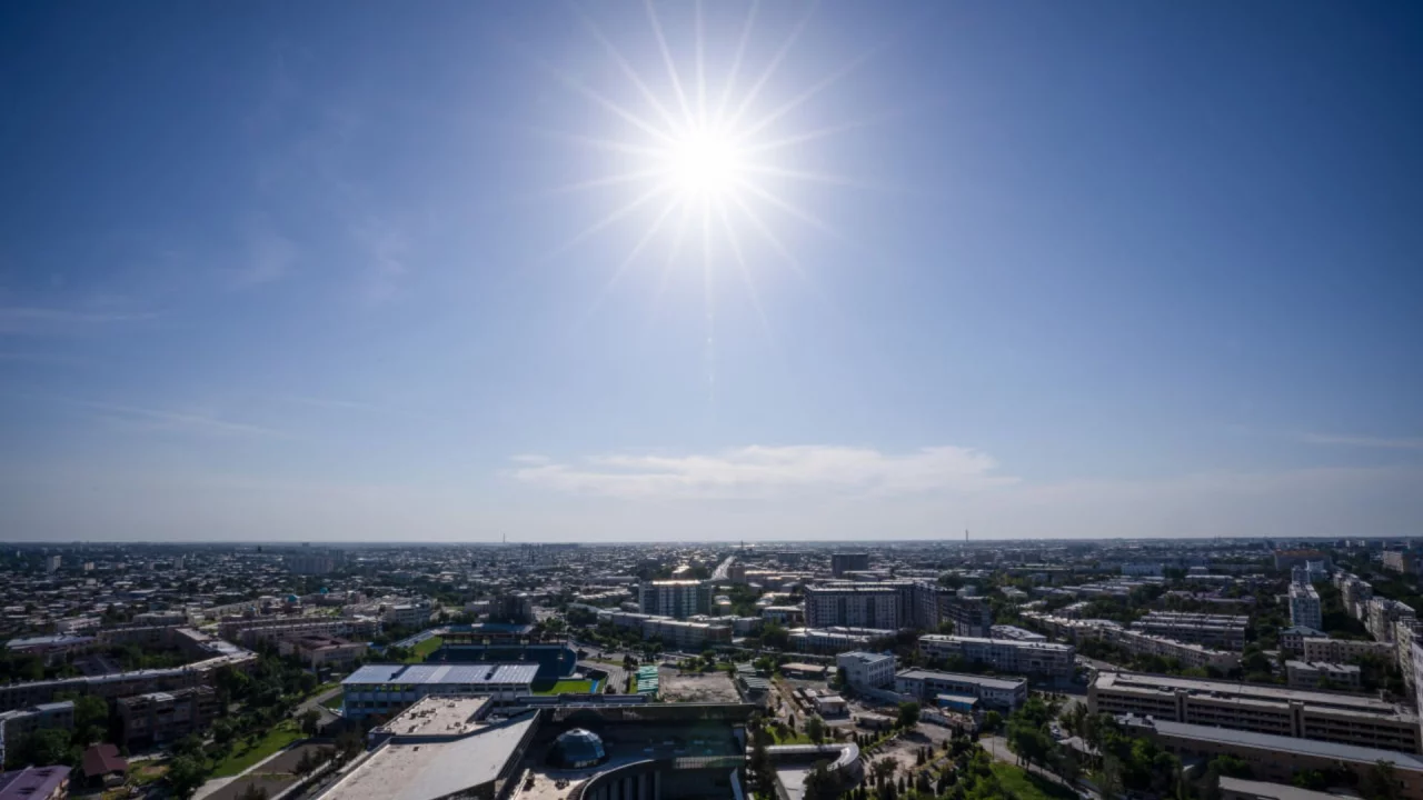 At the beginning of July, hot weather intensifies in Uzbekistan