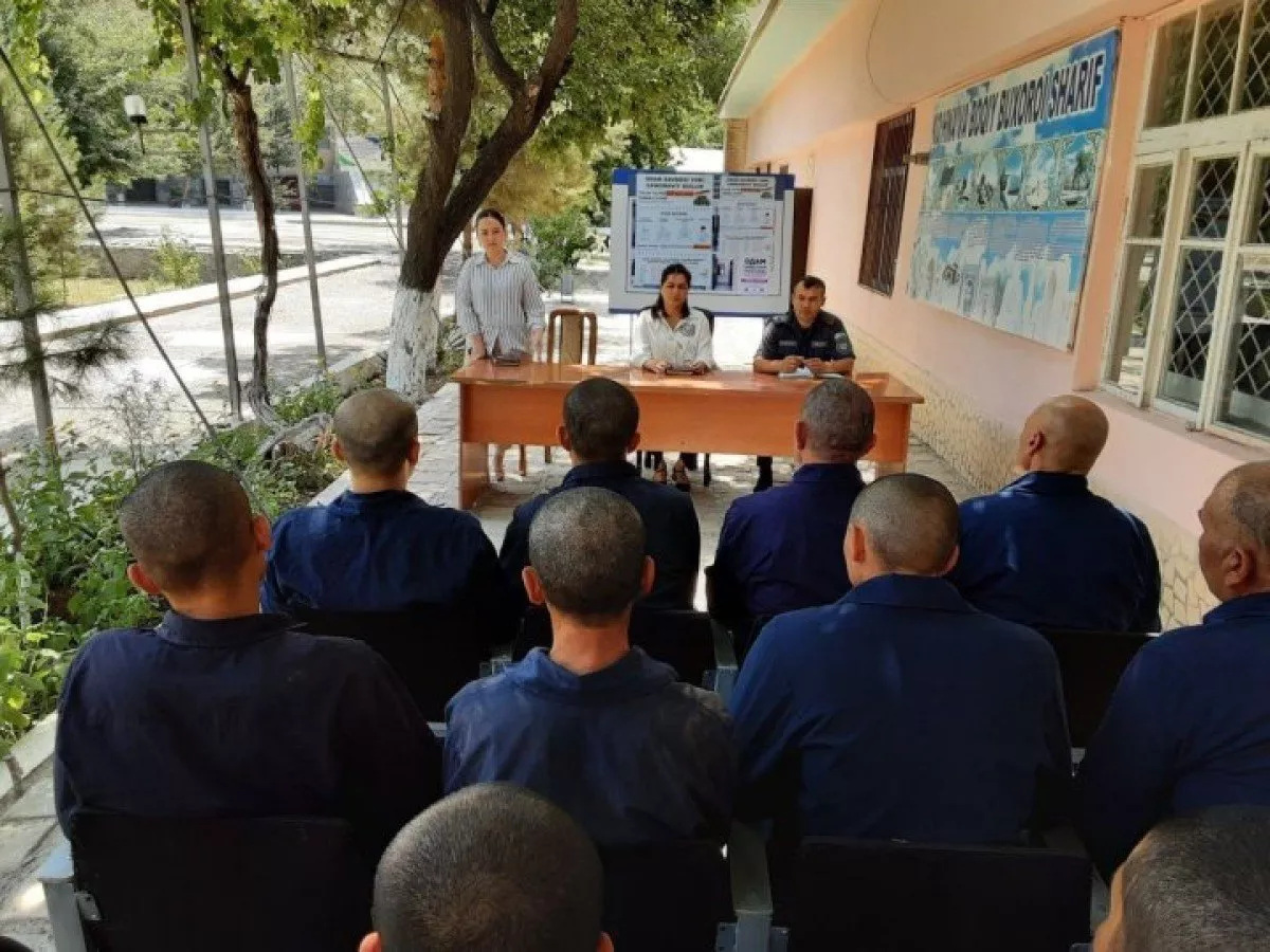 Educational events were held for prisoners in Bukhara