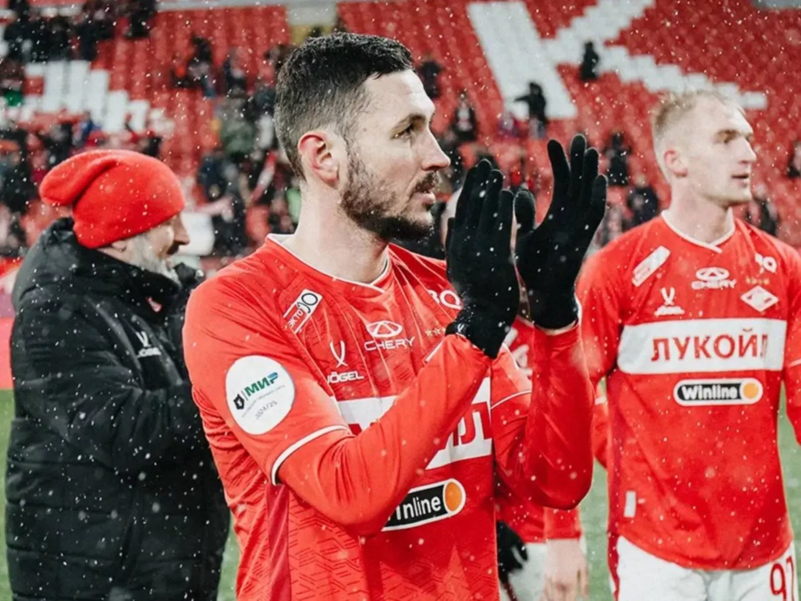 Chernov "Spartak"da alohida mashg‘ulotda qatnashmoqda