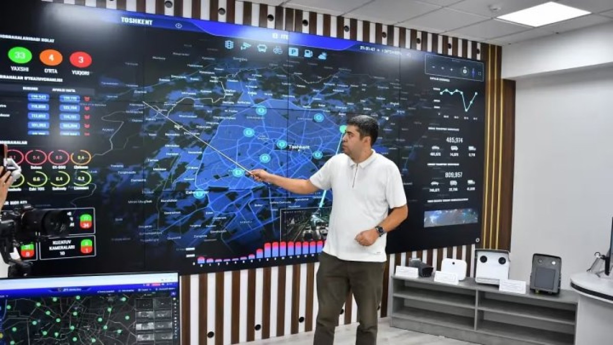 В Ташкенте запустили центр транспортных технологий с искусственным интеллектом