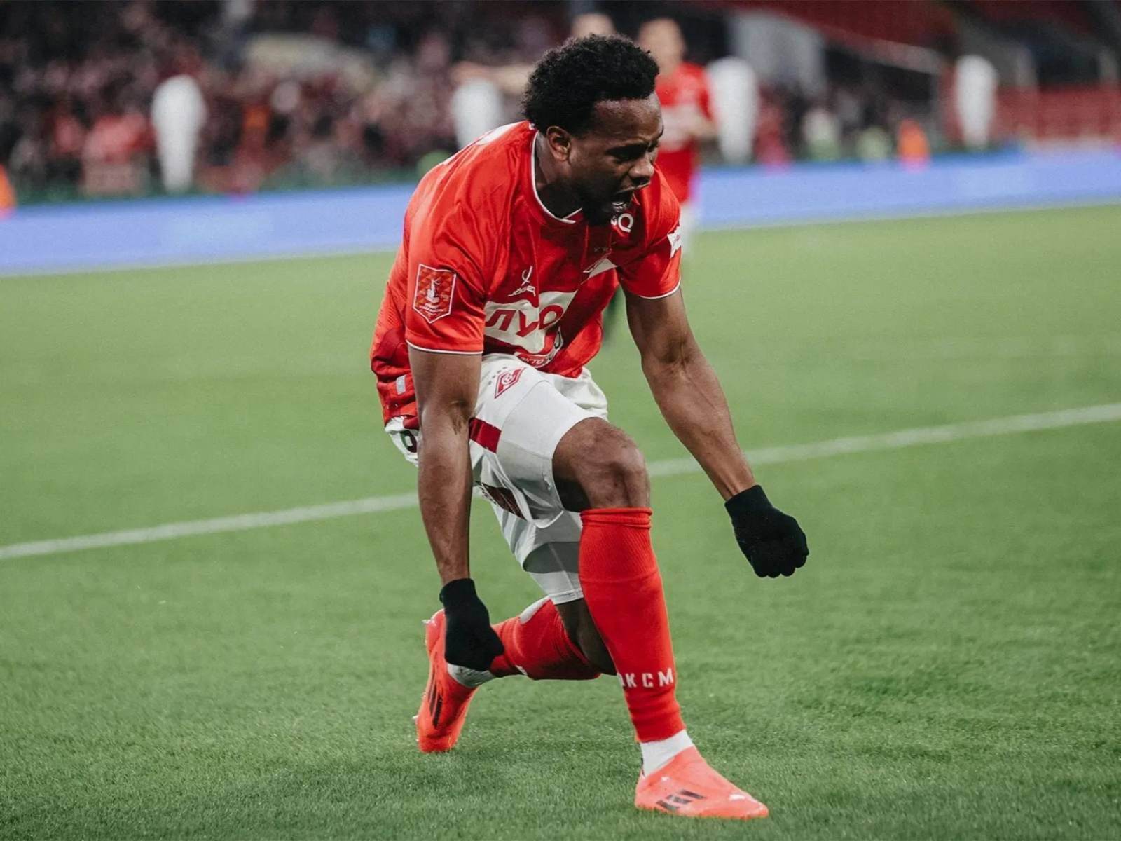 Levi Garcia was injured in a friendly match