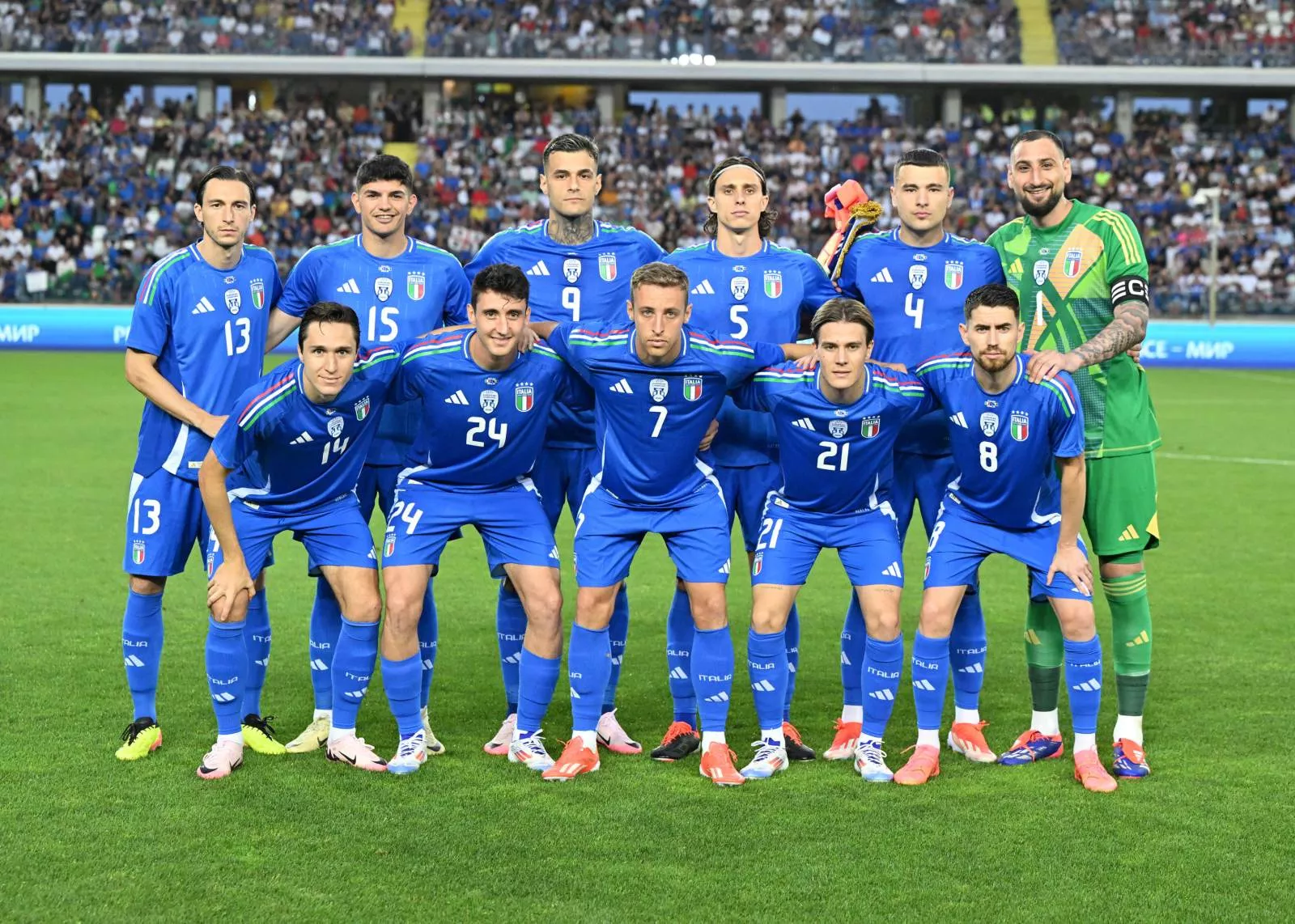 Italy national team drops in FIFA rankings