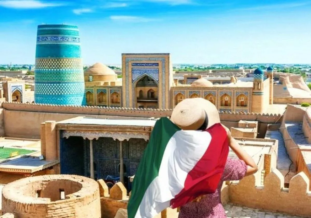 The number of tourists from Italy to Uzbekistan has increased