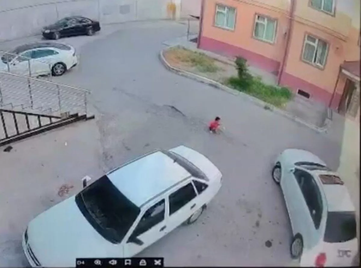 A woman hit a child with a car in Margilan