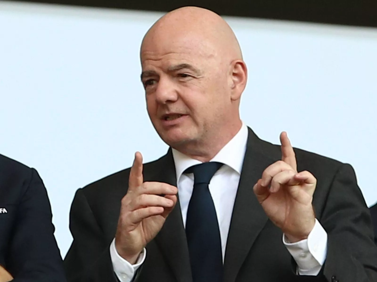 Mitrofanov discussed inviting the FIFA president to Russia