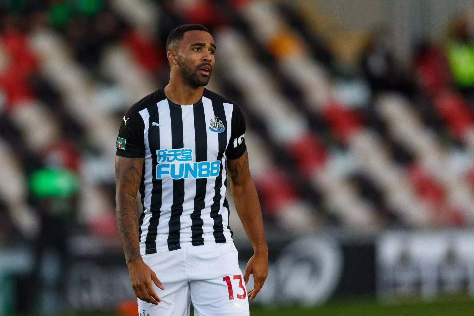 Newcastle striker Callum Wilson left the club