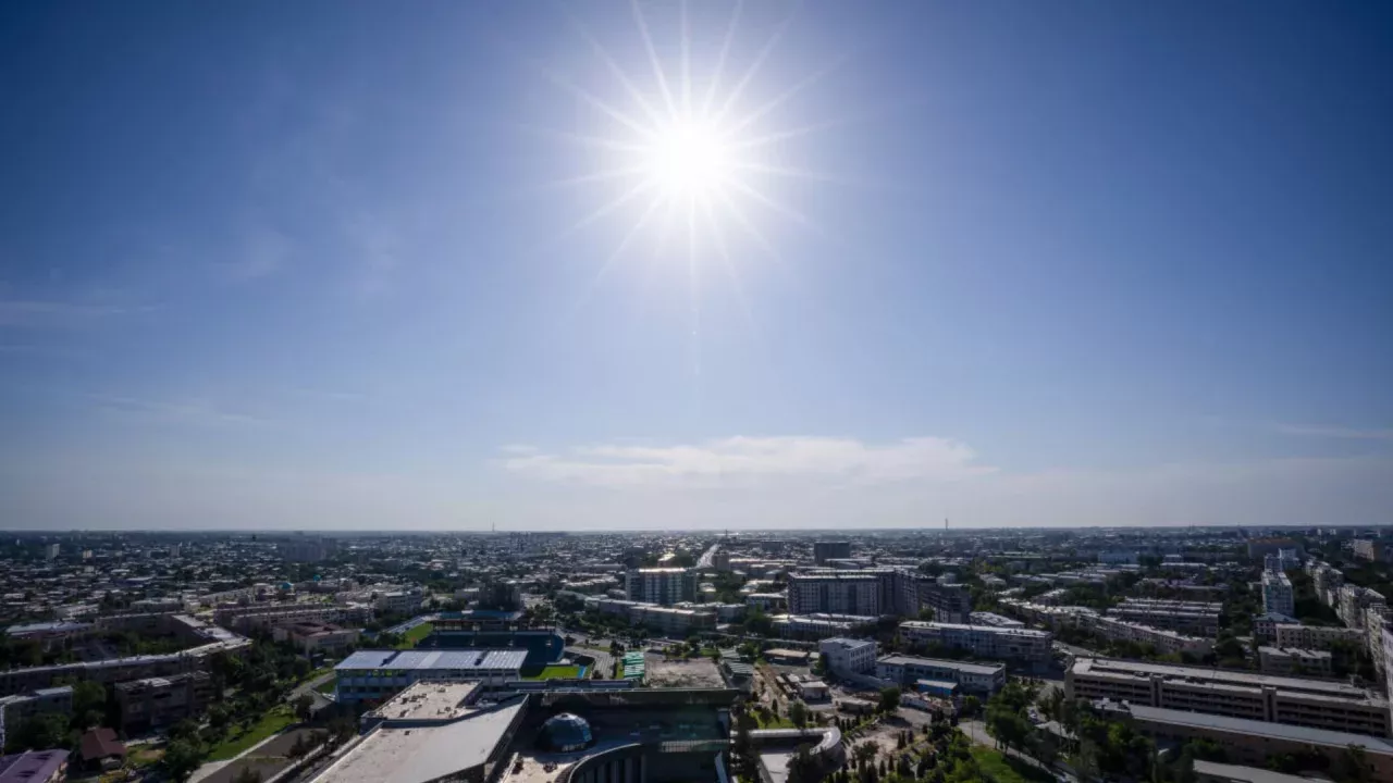 Hot weather intensifies in Uzbekistan at the beginning of July