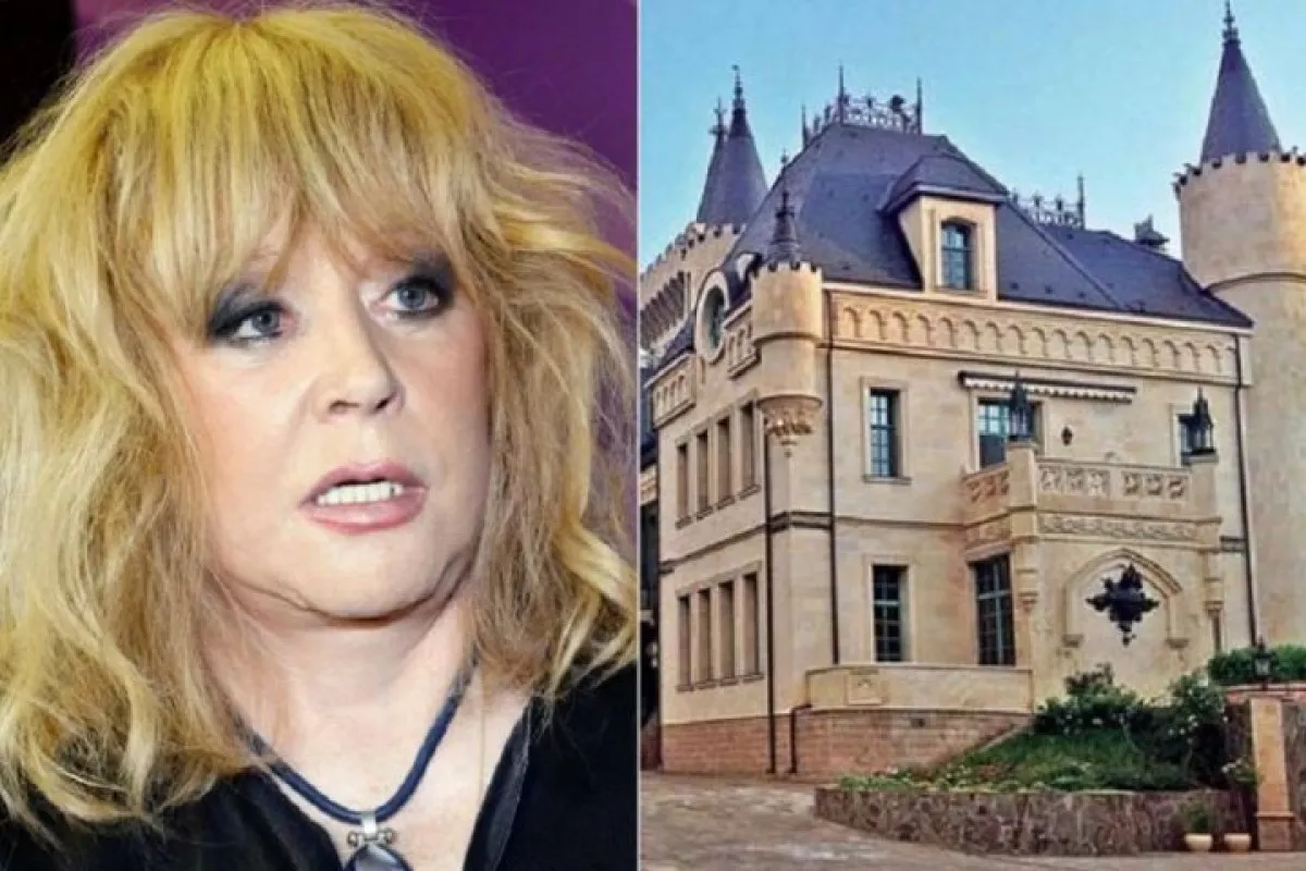 Pugacheva and Galkin's palace is left unattended