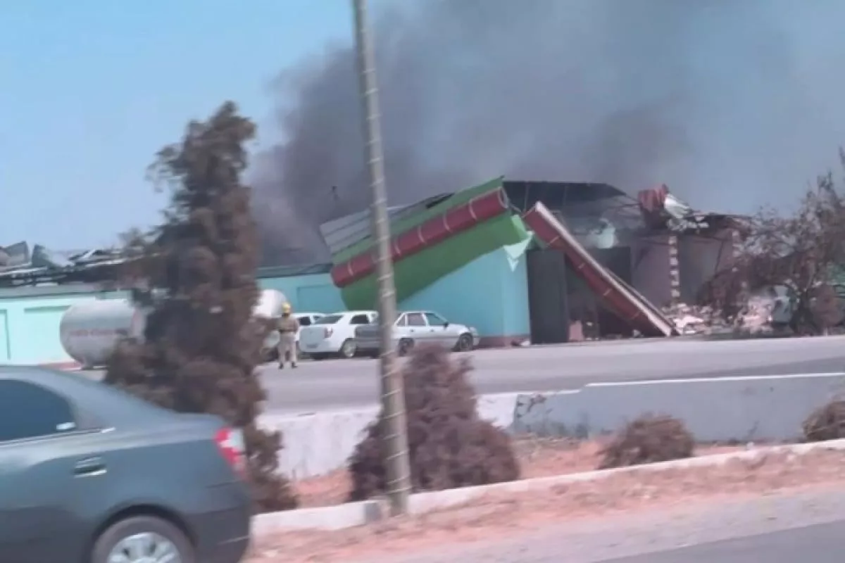 Fire at a gas station in Qovqad, 4 dead