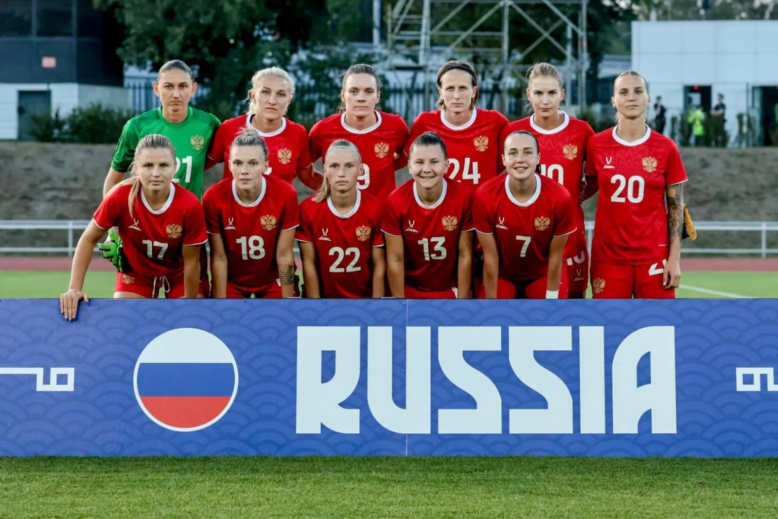The Russian women's team defeated Serbia 3:0