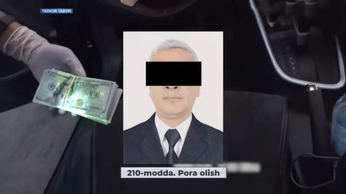 Sharof Rashidov's governor was caught with a bribe