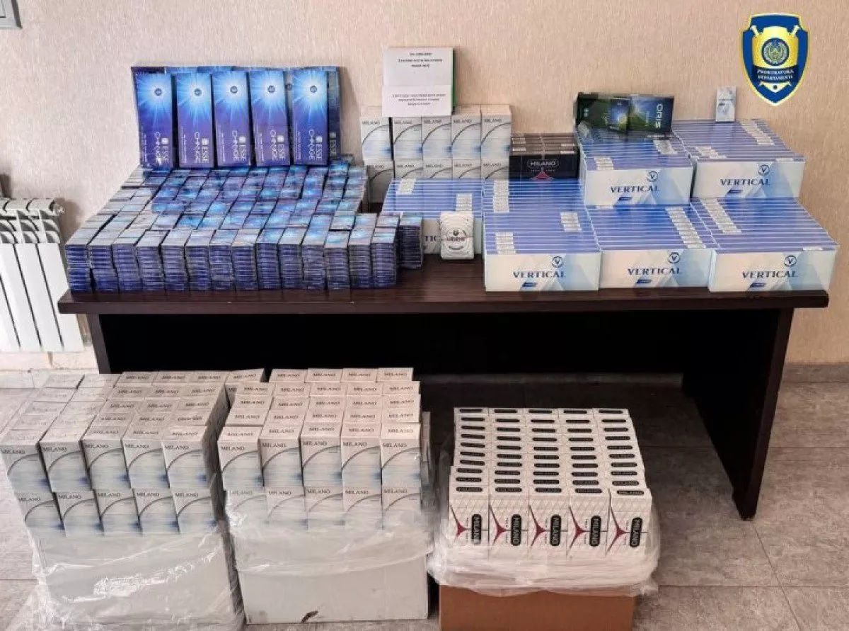 3 thousand packs of contraband tobacco were seized in Tashkent