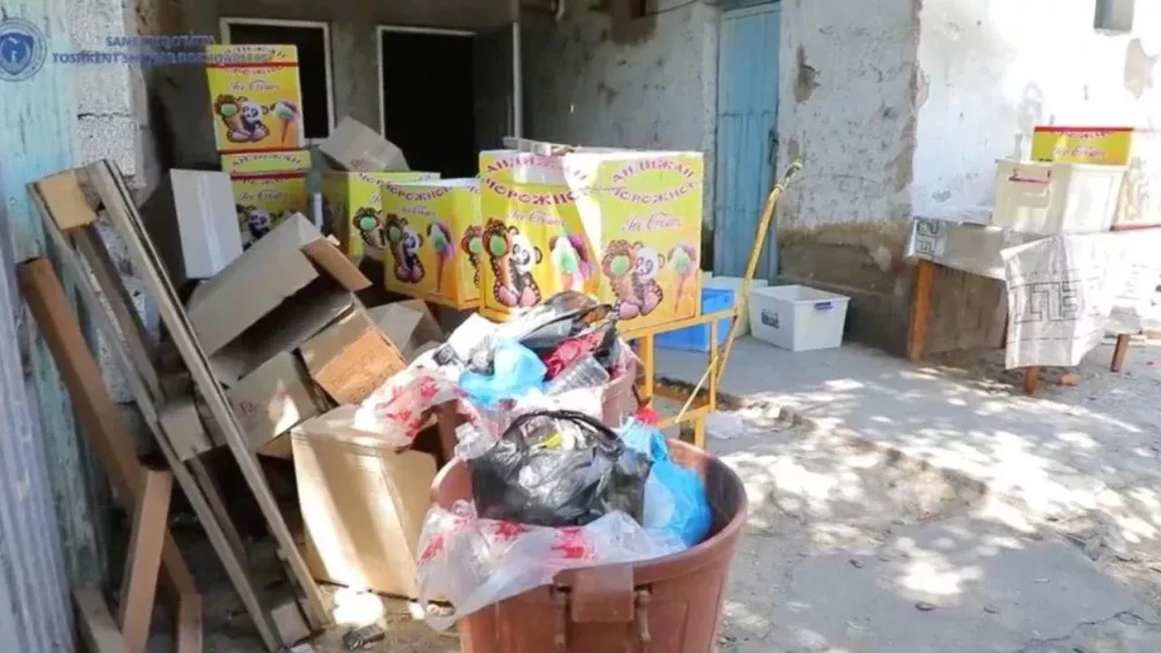 Sale of unlicensed ice cream in Tashkent has been stopped