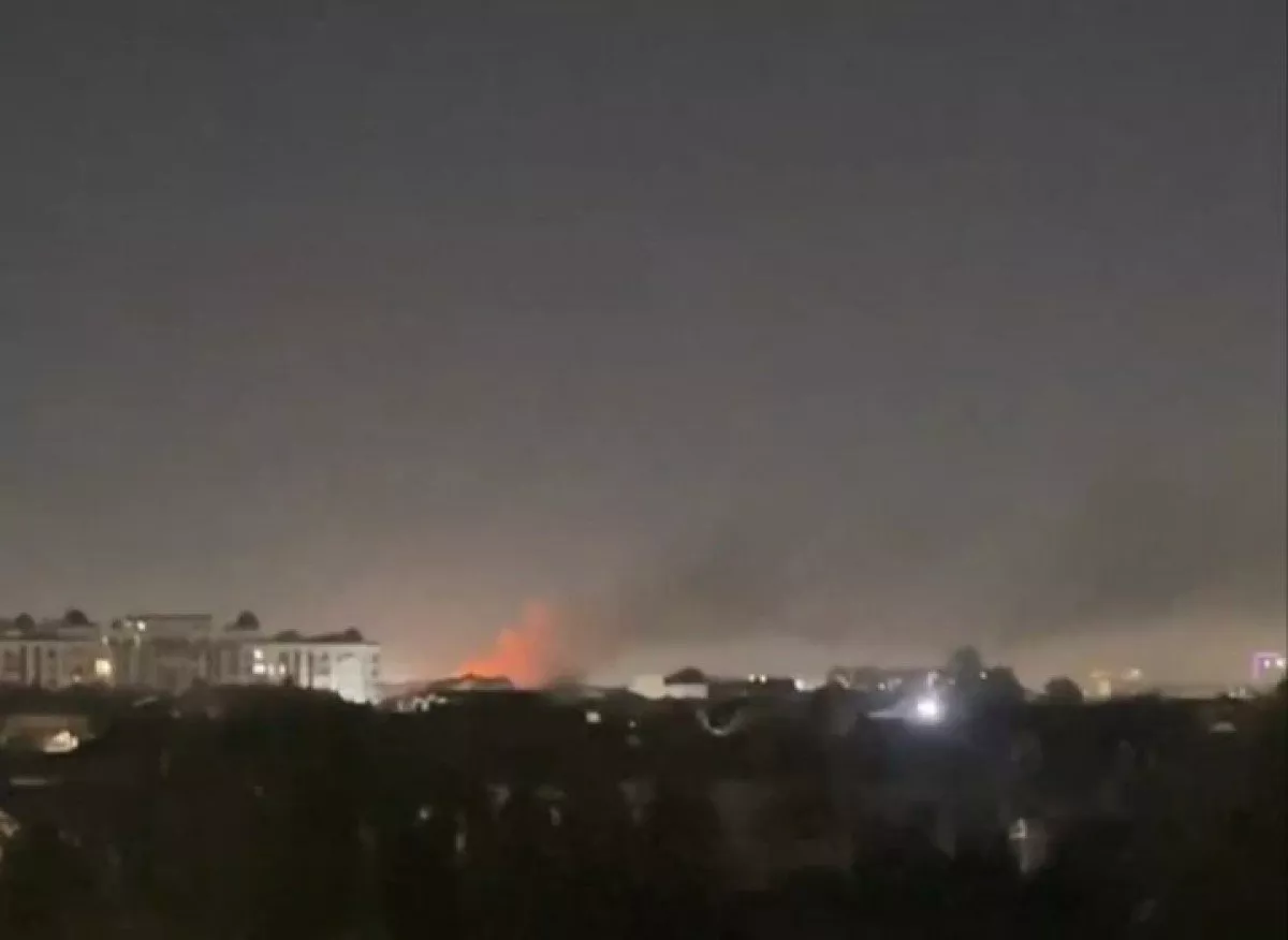 A fire broke out in a private house in Tashkent