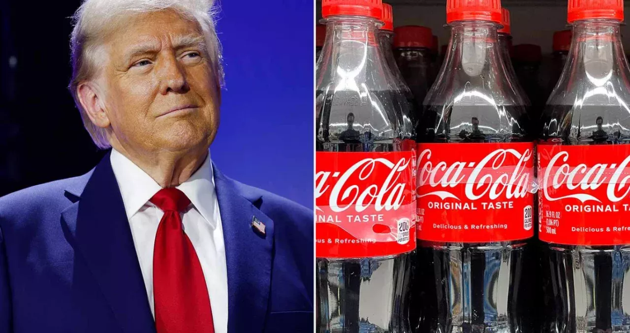 Tramp Coca-Colaning tarkibini o‘zgartirishni taklif qildi
