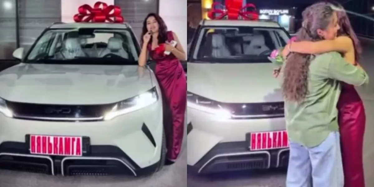 Xonzoda nigohdosiga BYD avtomobil sovg‘a qildi