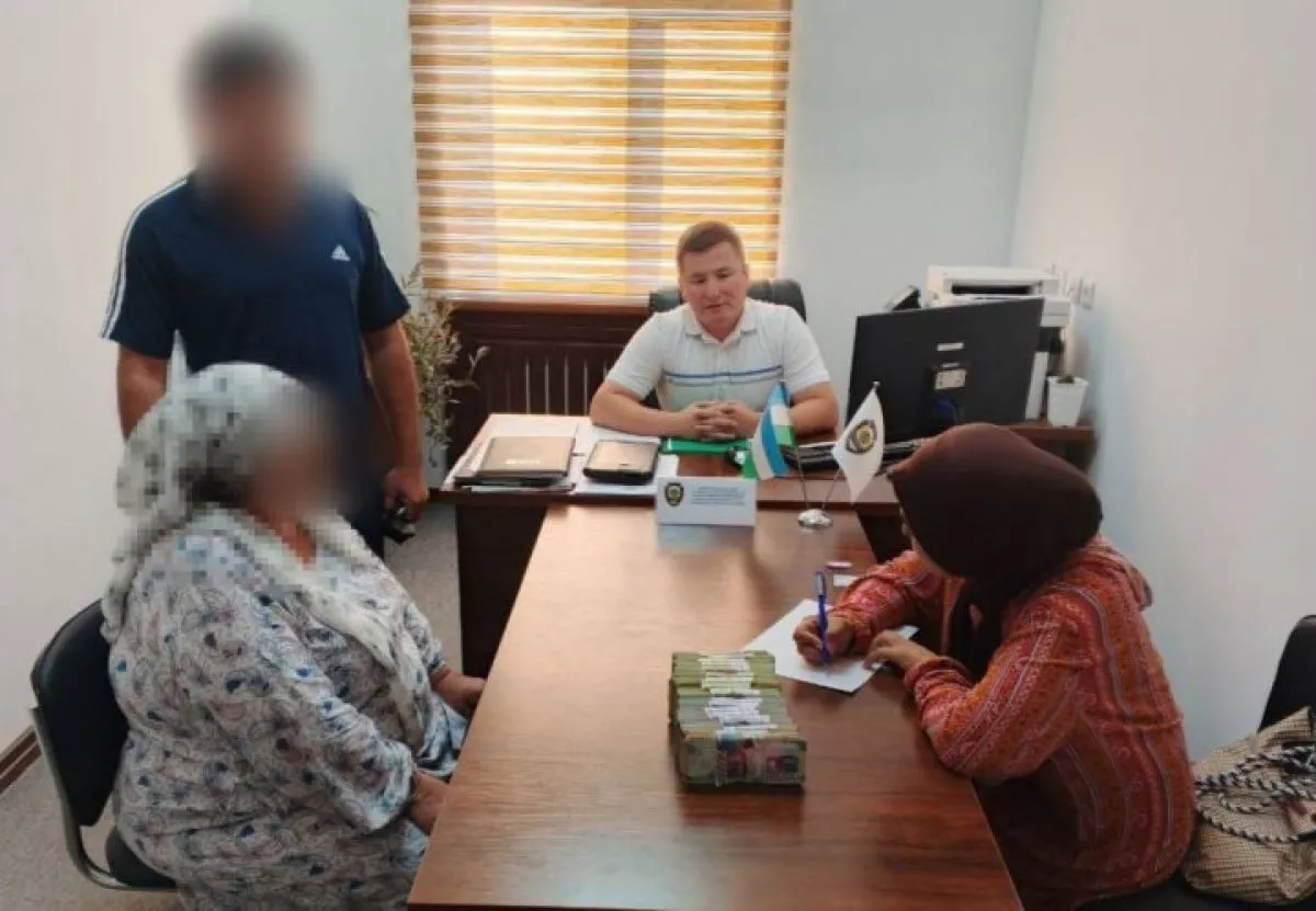 The child support debt was paid by the mother in Zomin district
