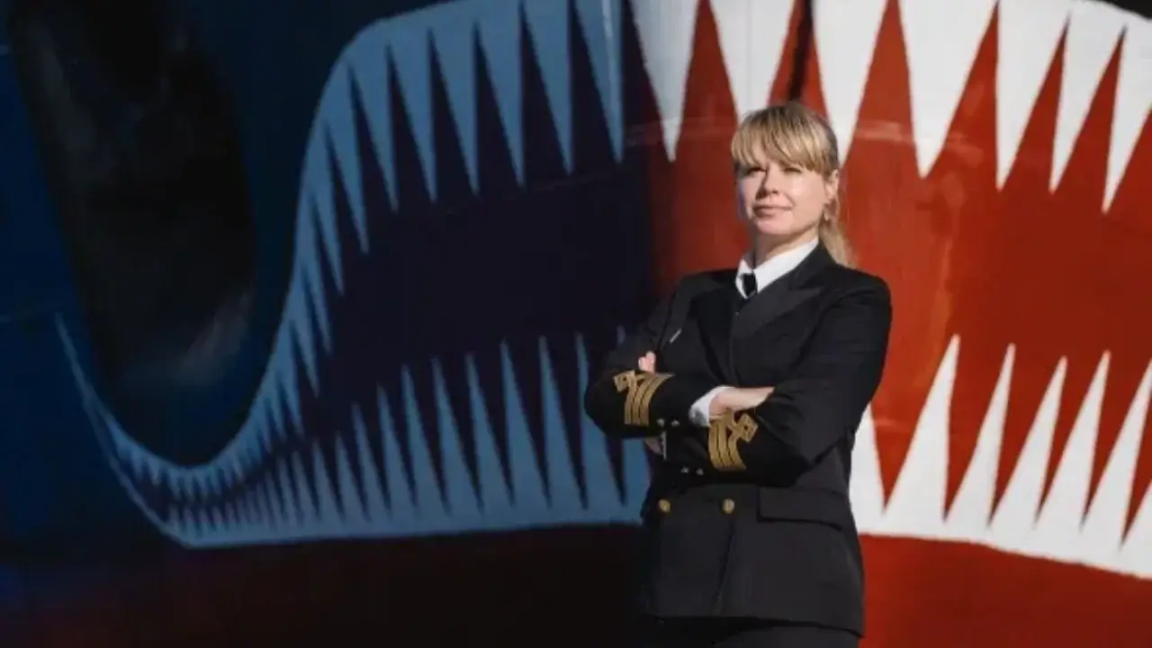 The first female captain appointed to a Russian nuclear ship
