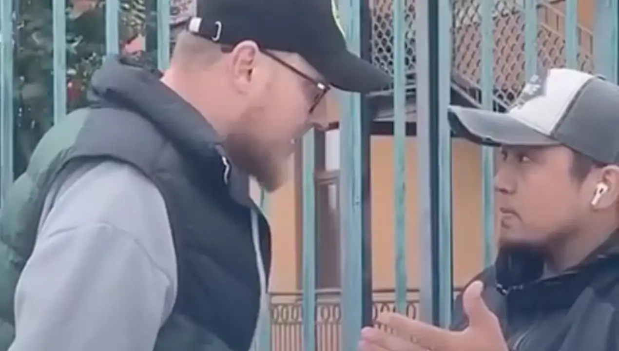 An Uzbek migrant insulted in Khimki