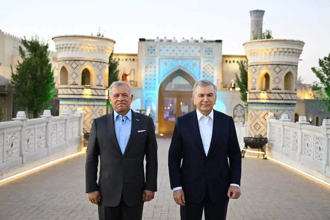 King of Jordan visited the Eternal City in Samarkand