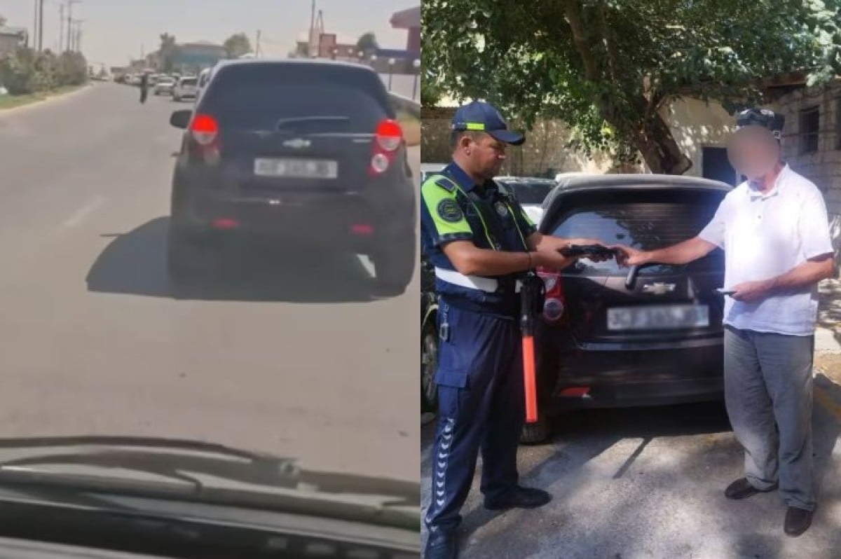 Spark driver in Samarkand did not give way to ambulance