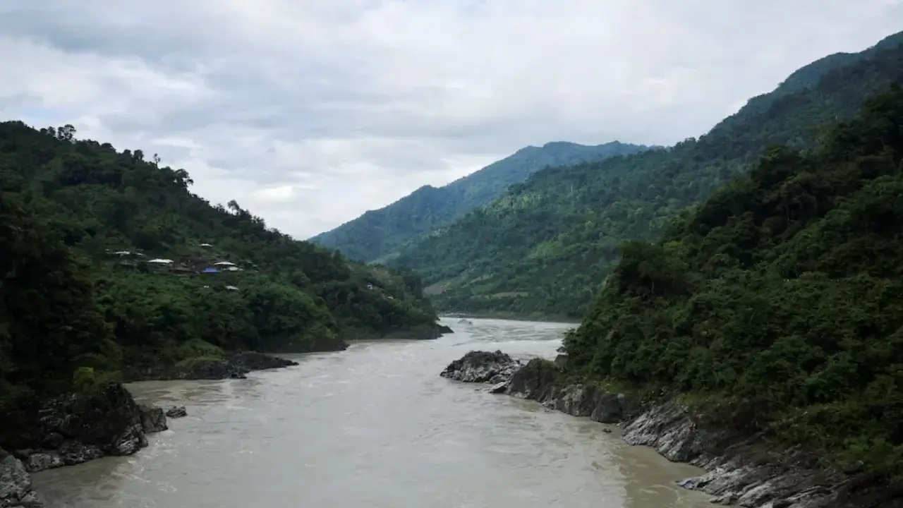 China is building a large hydroelectric facility on the Brahmaputra in Tibet