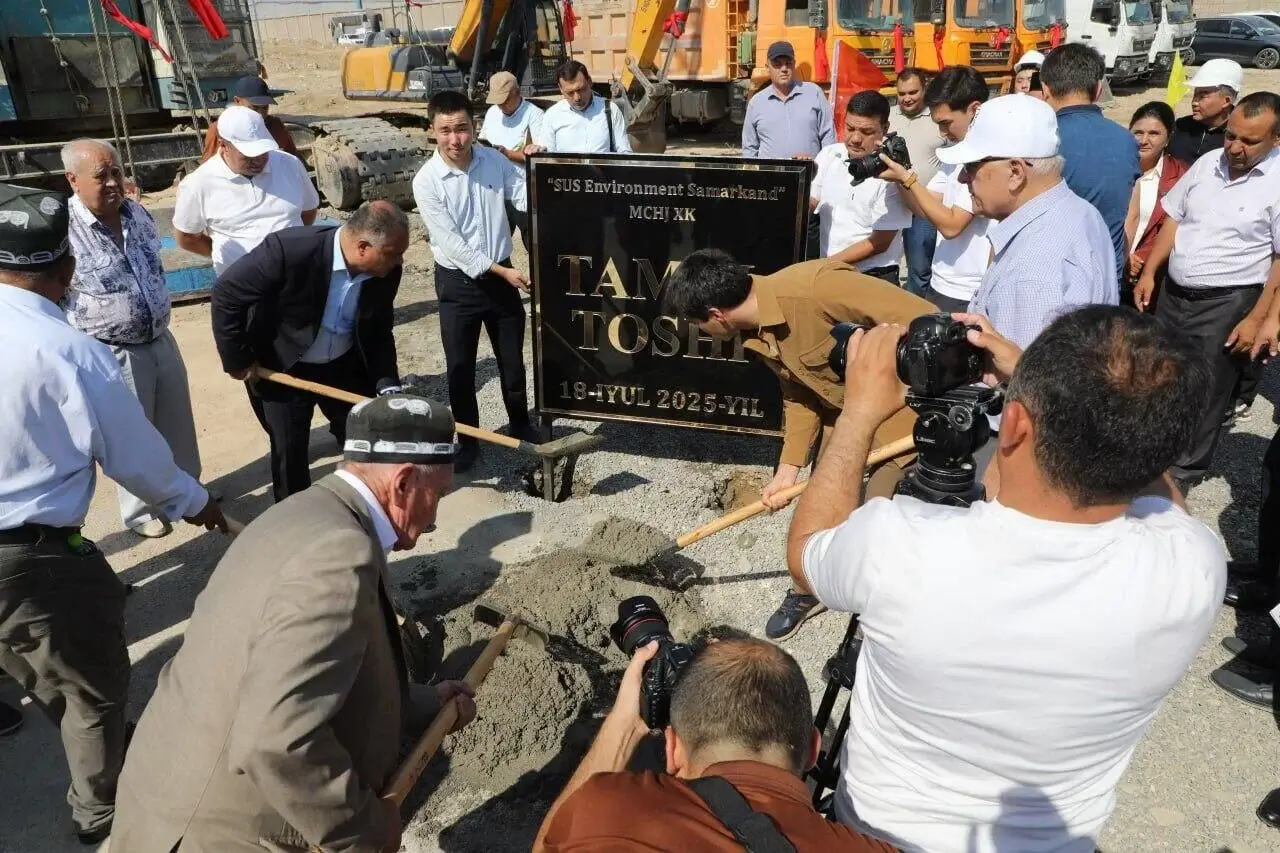 Electricity is generated from waste in Samarkand