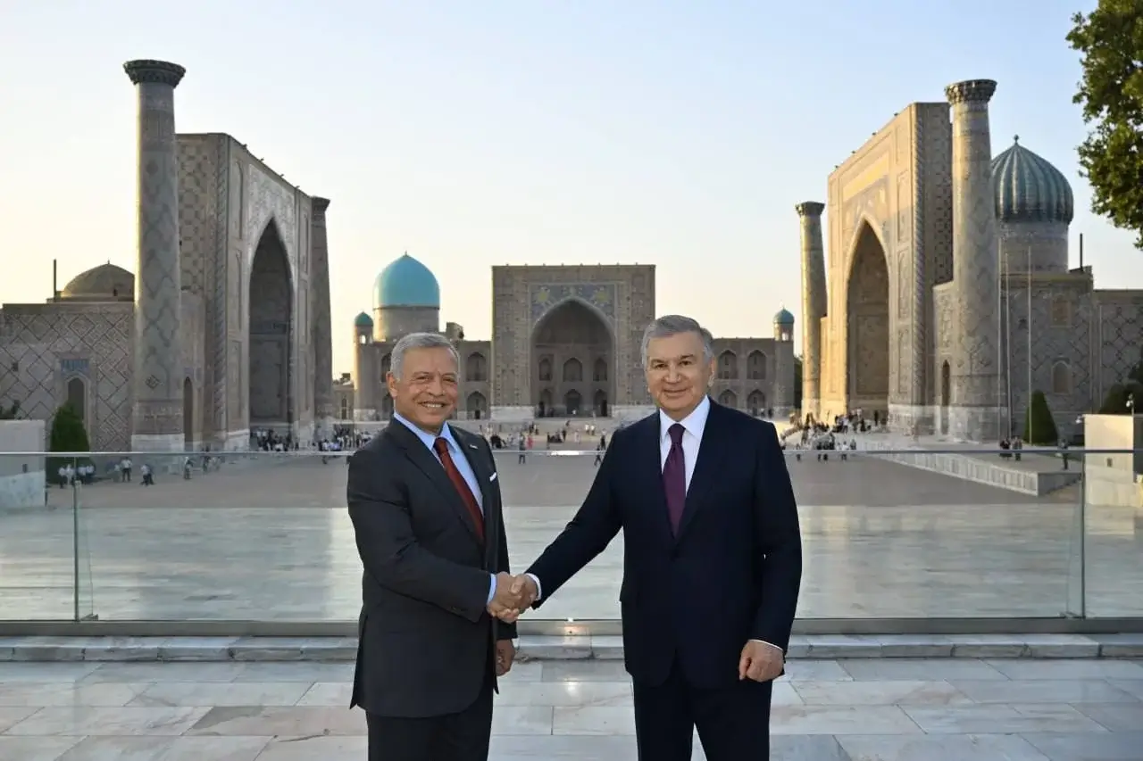 Jordanian King visited the history of Samarkand