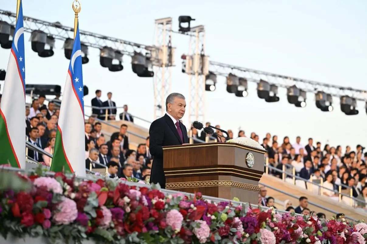 Mirziyoyev emphasized economic achievements at Independence Day