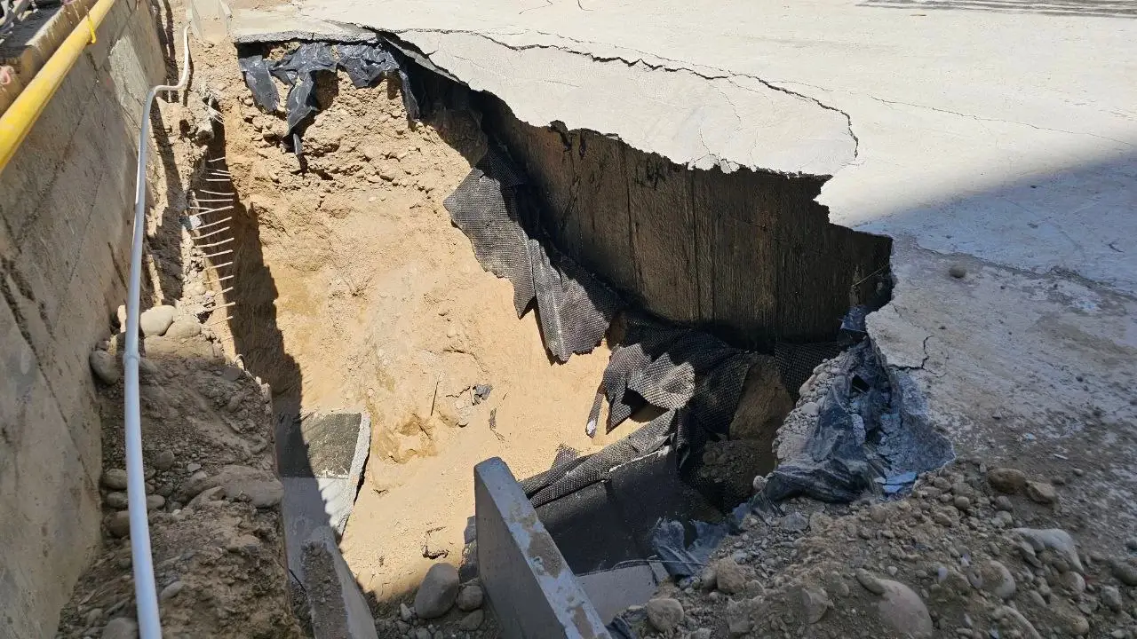 Illegal construction in Yakkasaray caused soil displacement