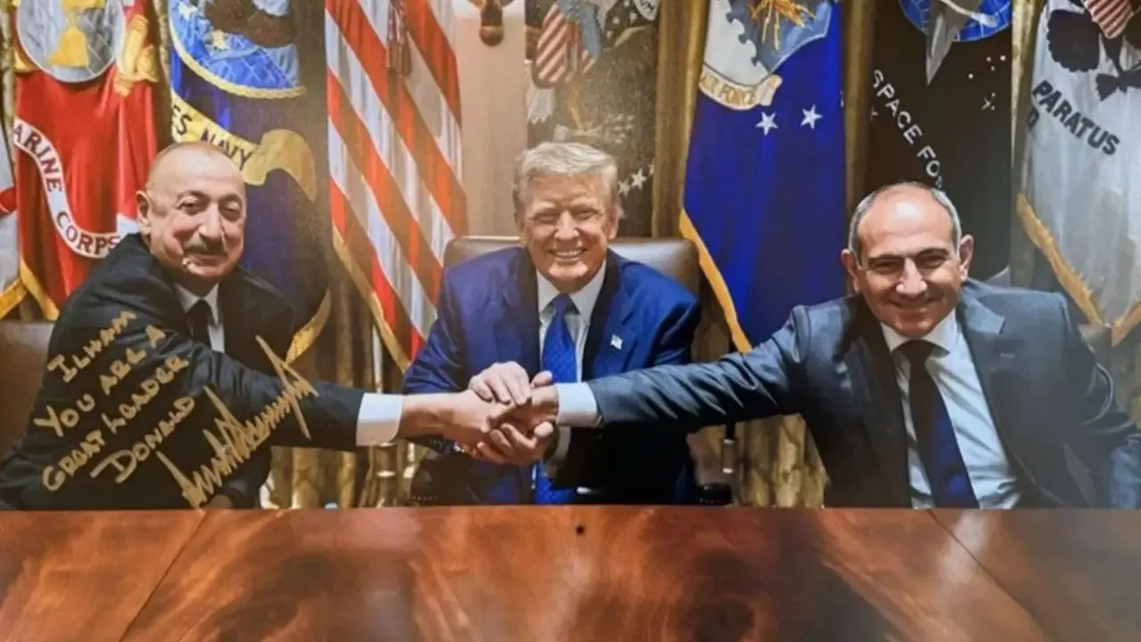 Aliyev expressed gratitude to Trump for the historic photograph