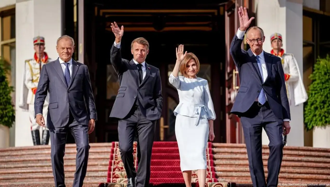 Moldova mustaqillik kuni Yevropa yetakchilarini qabul qildi