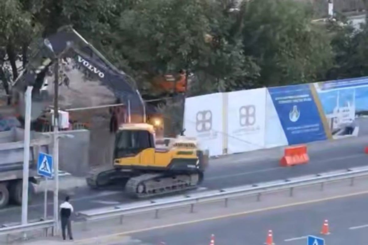 An underground passage in Tashkent was built in 48 hours