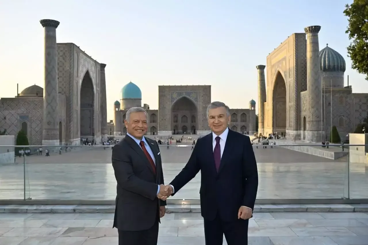 Iordoniya podshohi Samarqand tarixini ziyorat qildi