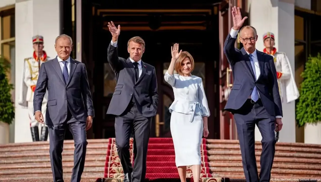 Moldova mustaqillik kuni Yevropa yetakchilarini qabul qildi